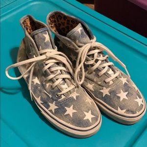 DENIM STAR VANS